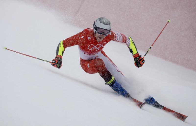 Alpine Skiing – Men’s Giant Slalom Run 1