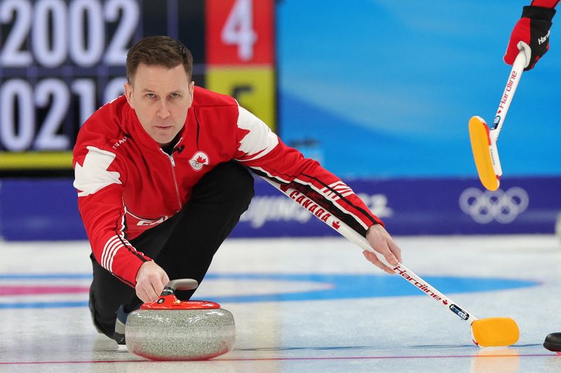 Curling – Men’s Round Robin Session 5 – Canada v