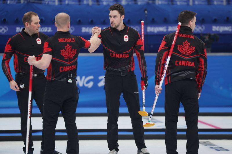 Curling – Men’s Round Robin Session 9 – Canada v