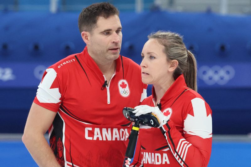 Curling – Mixed Doubles Round Robin Session 13 – Canada
