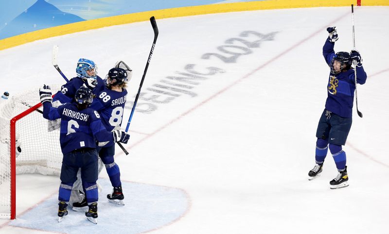 Ice Hockey – Women’s Bronze Medal Game – Finland v