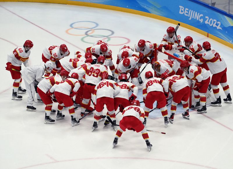 FILE PHOTO: Ice Hockey – Men’s Prelim. Round – Group