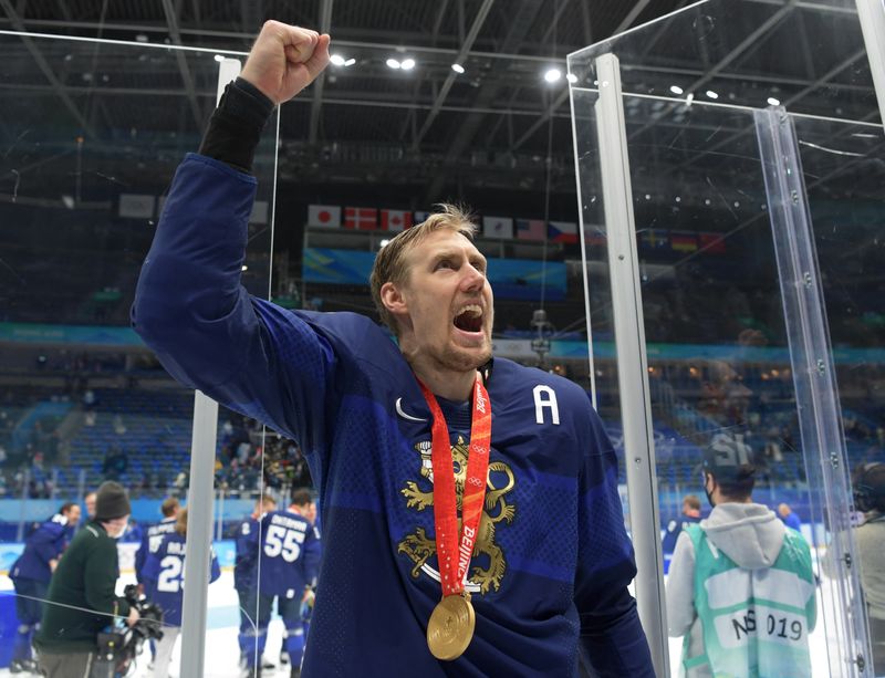 Victory Ceremony – Ice Hockey – Men’s Gold Medal