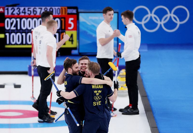 Curling – Men’s Gold Medal Game – Sweden v Britain