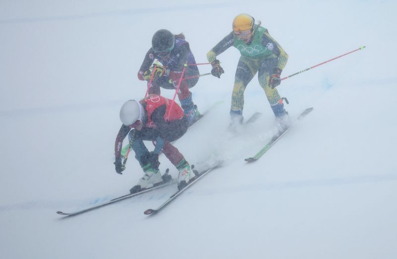 FILE PHOTO: Freestyle Skiing – Women’s Ski Cross – Semifinals