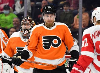 FILE PHOTO: NHL: Detroit Red Wings at Philadelphia Flyers