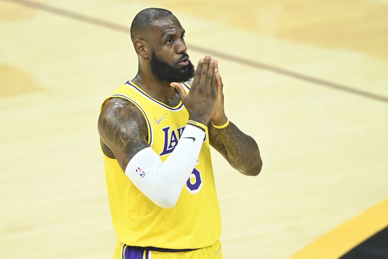 NBA: Los Angeles Lakers at Cleveland Cavaliers