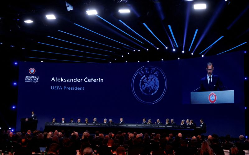 FILE PHOTO: UEFA congress in Vienna