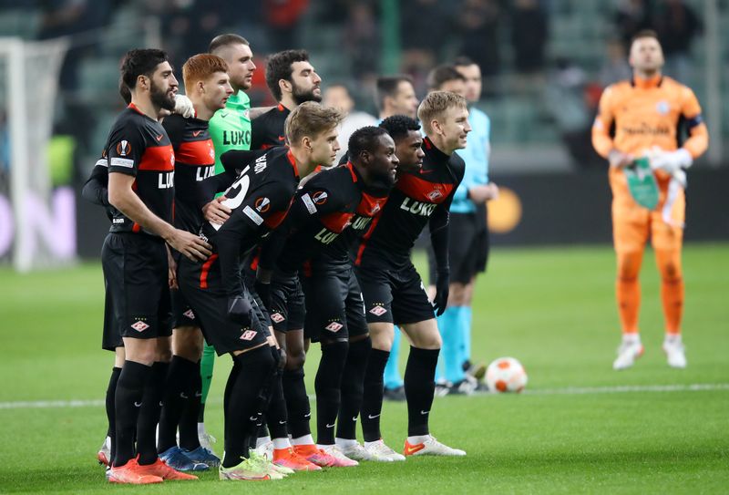 Europa League – Group C – Legia Warsaw v Spartak