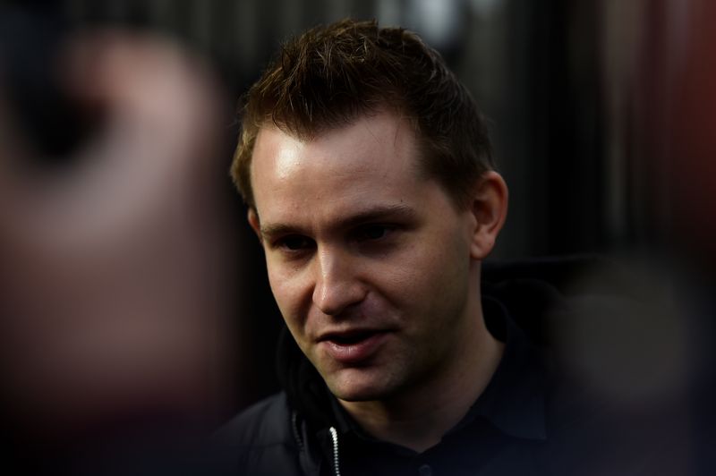 Austrian lawyer, Max Schrems arrives at the Four Courts building