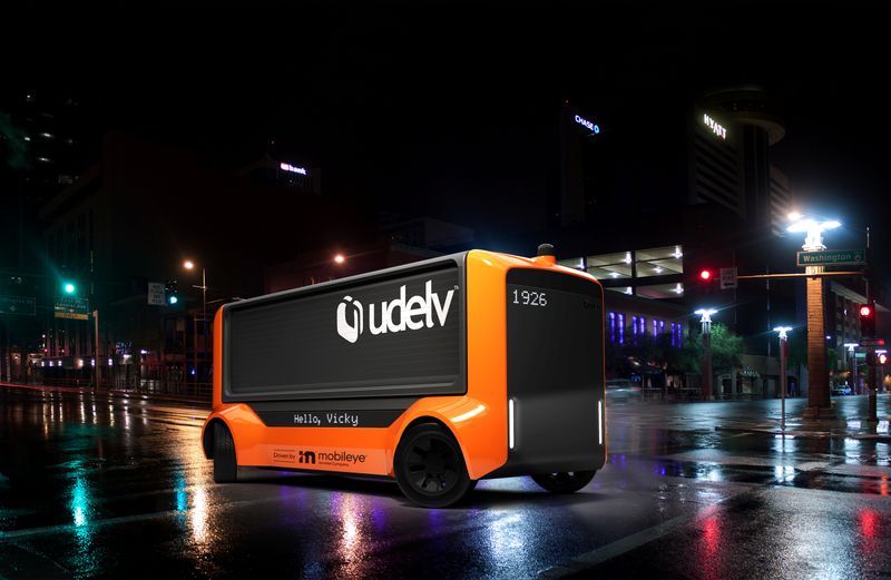 Mobileye, Udelv team on automated delivery service targeted for 2023