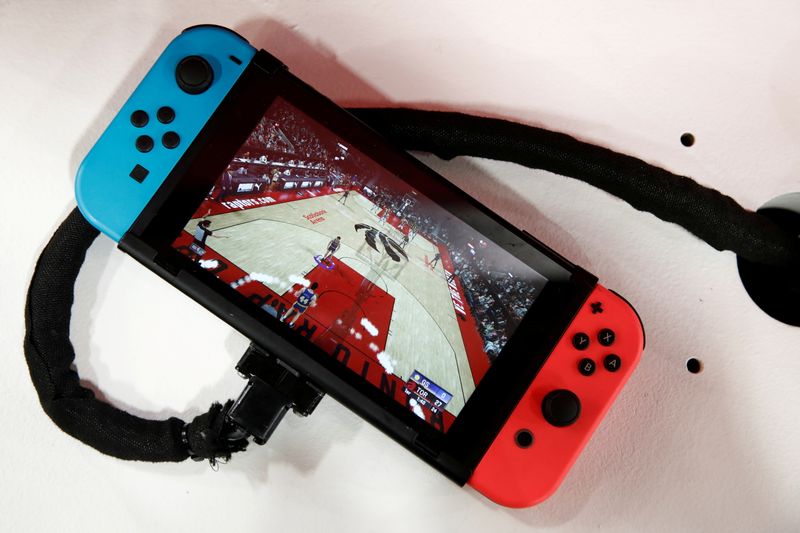 FILE PHOTO: Nintendo Switch game console