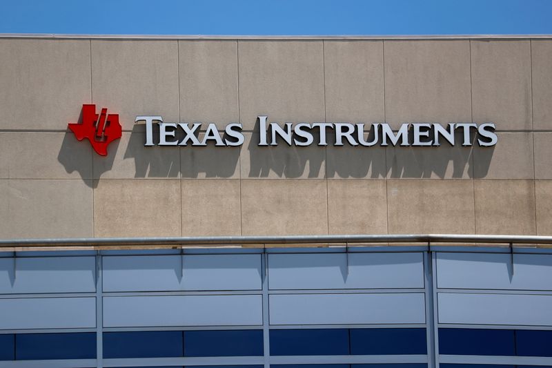 FILE PHOTO: A Texas Instruments Office is shown in San