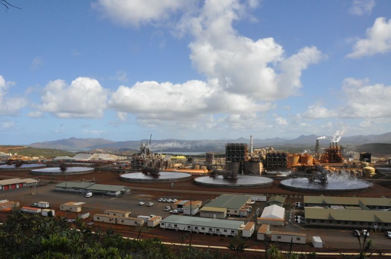 General view of Prony Resources’ operations in New Caledonia