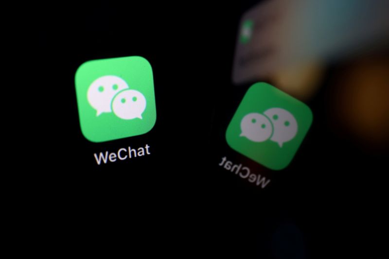 FILE PHOTO: Illustration picture of WeChat app