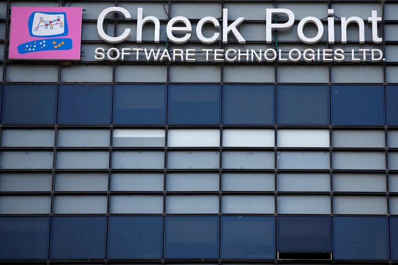 The logo of network security provider Check Point Software Technologies