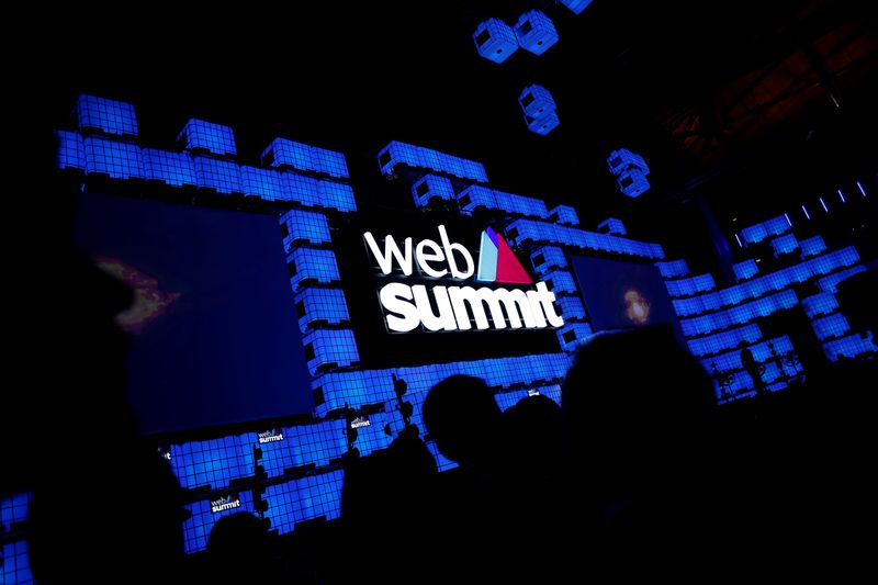 General view of the centre stage of Web Summit, Europe’s