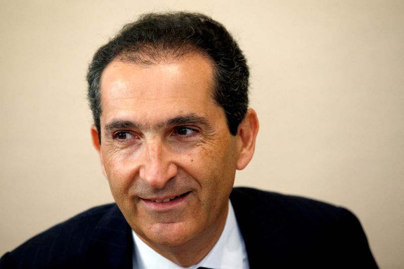FILE PHOTO: Patrick Drahi, Franco-Israeli businessman and founder of cable