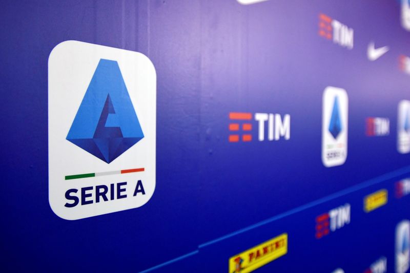 FILE PHOTO: Italy’s Lega Serie A headquarters in Milan