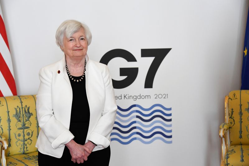 G7 finance ministers meet in London