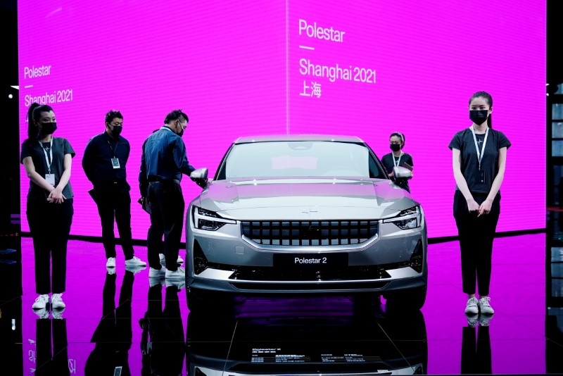 FILE PHOTO: Auto Shanghai show in Shanghai