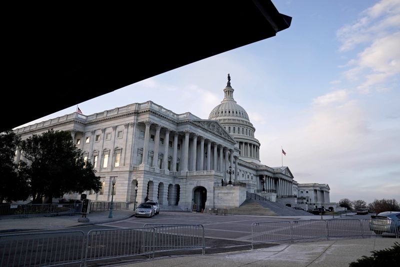 FILE PHOTO: A view of the U.S. Capitol Building in