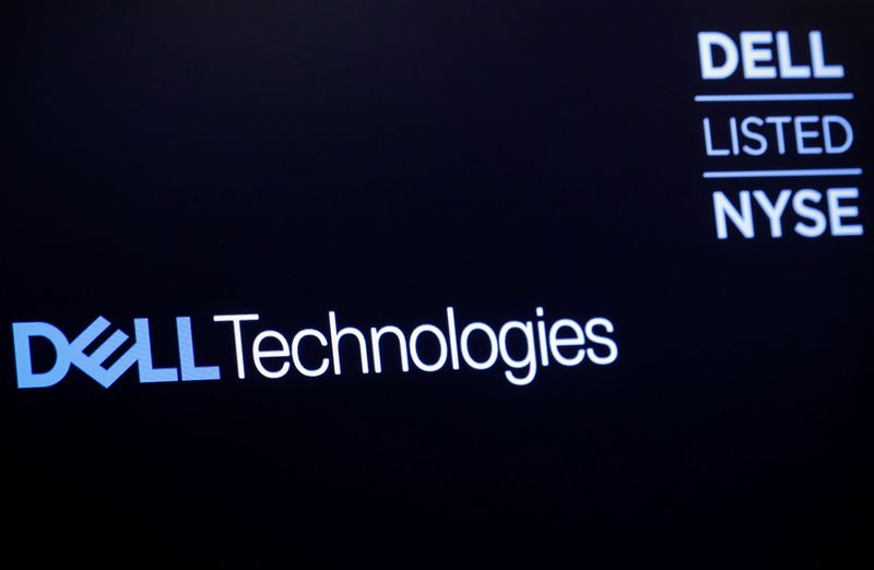 The logo for Dell Technologies Inc. is displayed on a