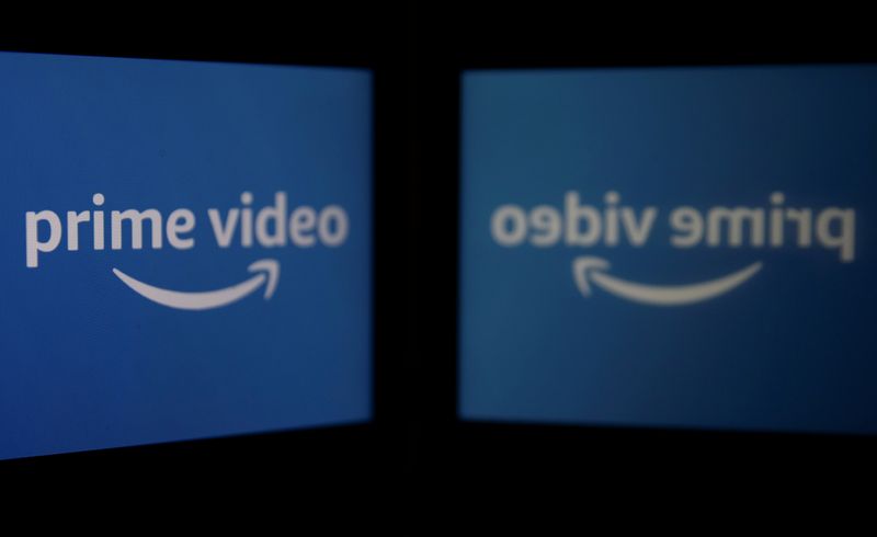 FILE PHOTO: The logo of streaming service Amazon Prime Video
