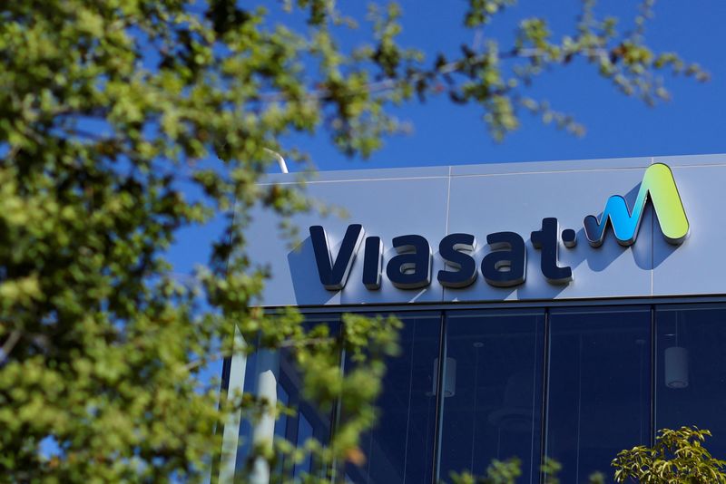FILE PHOTO: Viasat offices are shown at the company’s headquarters