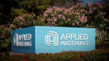 FILE PHOTO: Applied Materials’ new corporate signage photo in Santa