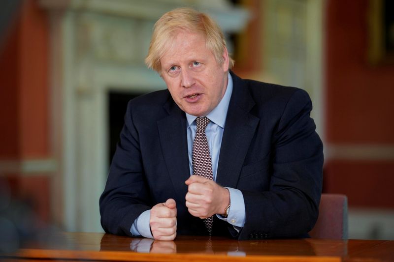 Britain’s Prime Minister Boris Johnson’s address to the nation from