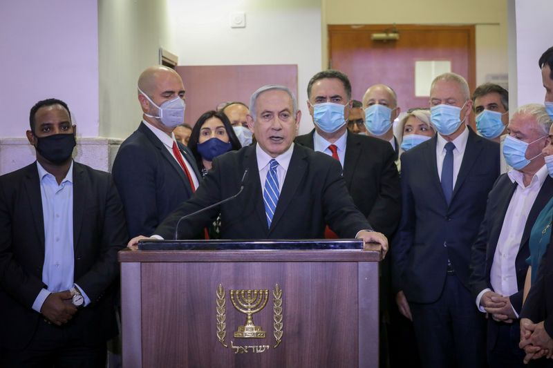 Israeli Prime Minister Netanyahu faces first day of historic corruption