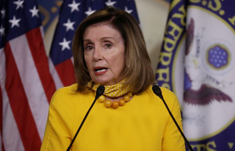 House Speaker Pelosi (D-CA) holds her weekly news conference at