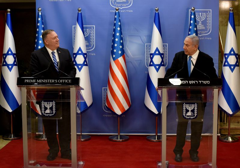 U.S. Secretary of State Pompeo meets with Israeli Prime Minister