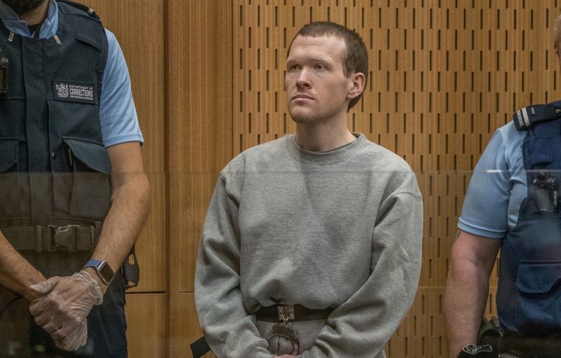 The sentencing for mosque gunman Brenton Tarrant takes place in