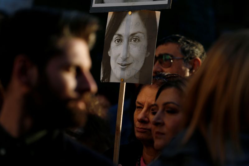 National protest against Malta’s PM Muscat in Valletta