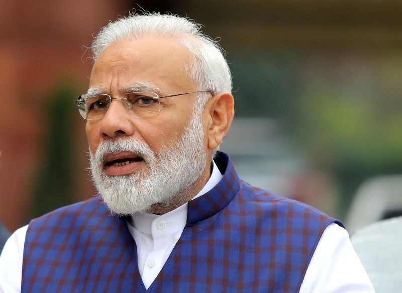 FILE PHOTO: FILE PHOTO: Indian Prime Minister Narendra Modi speaks