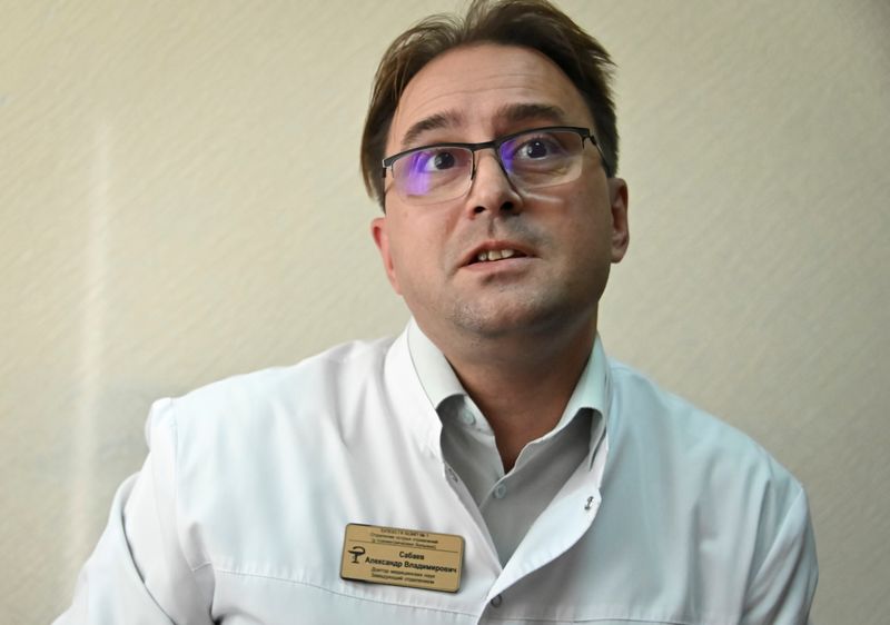 Alexander Sabaev, the chief toxicologist of the hospital where Russian
