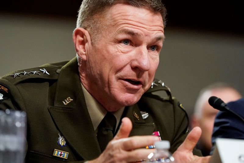 FILE PHOTO: Gen. James C. McConville, chief of staff of