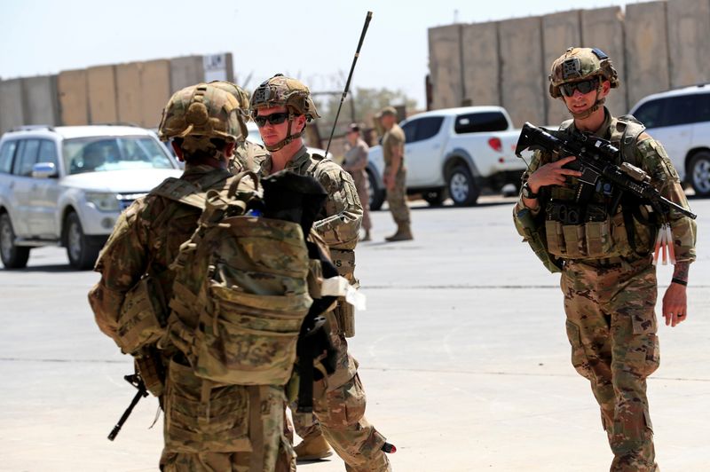 U.S.-led troops withdraw from Iraq’s Taji base