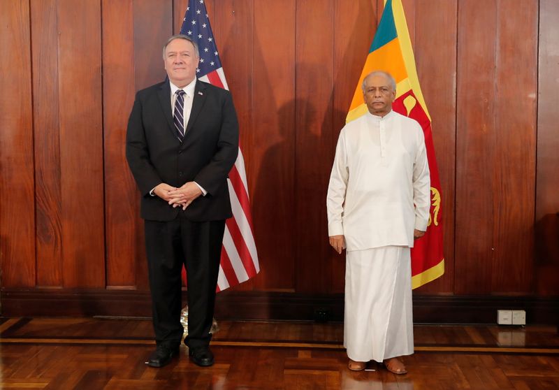 U.S. Secretary of State Mike Pompeo visits Sri Lanka