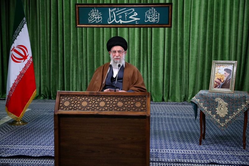 Iran’s Khamenei to give a virtual speech as Americans vote