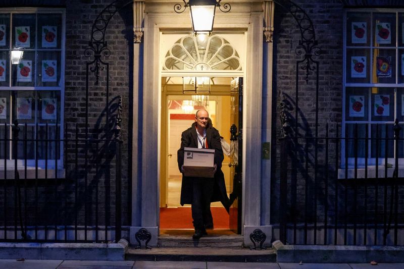 Dominic Cummings, special advisor for Britain’s Prime Minister Boris Johnson