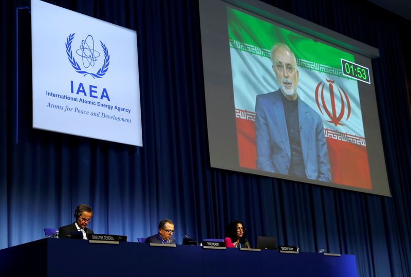 FILE PHOTO: IAEA Director General Grossi attends the opening of