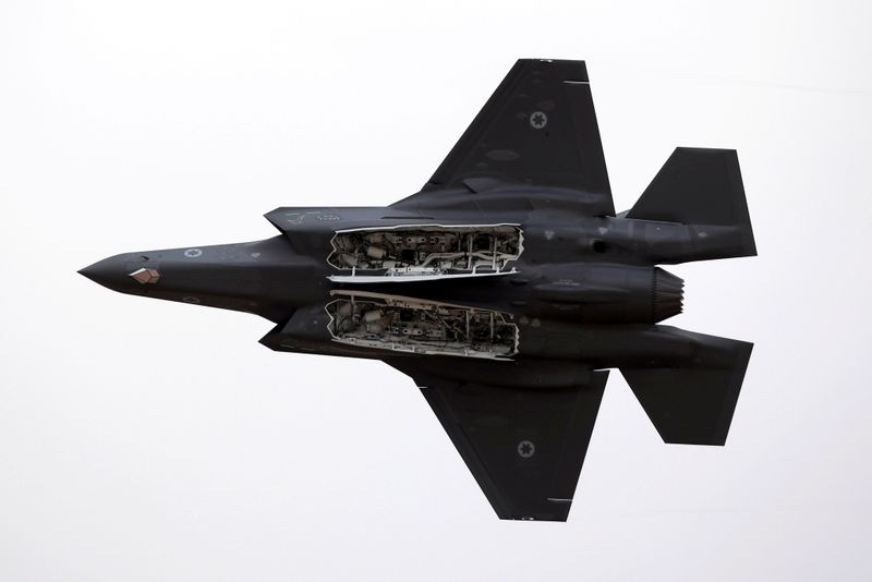 FILE PHOTO: An Israeli Air Force F-35 fighter jet flies