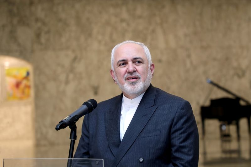 FILE PHOTO: Iran’s Foreign Minister Mohammad Zarif speaks at the