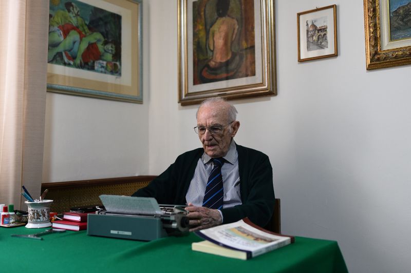 The Wider Image: Meet Italy’s oldest student, surviving WW2 and