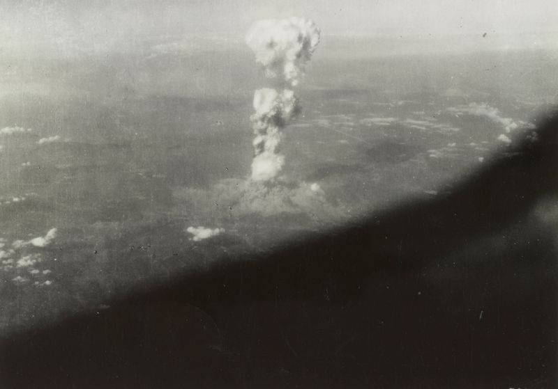 FILE PHOTO: Smoke billows after an atomic bomb was dropped