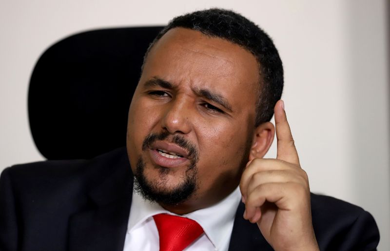 FILE PHOTO: Jawar Mohammed, an Oromo activist and leader of
