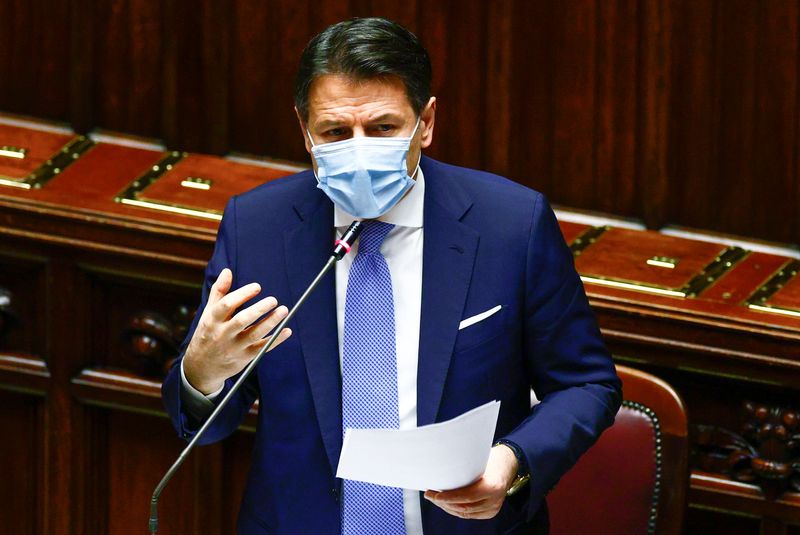 Italian PM Conte faces vote of confidence in Rome